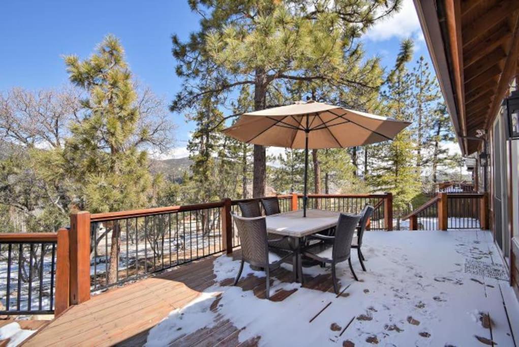Custom Single Story Cabin With Jacuzzi Pool Table & Big Game Room With Arcade Games Big Bear Lake Εξωτερικό φωτογραφία